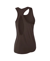 Fanatics Women's Brown Cleveland Browns Iron Fan Tank Top