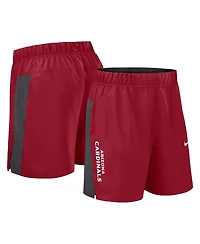 Nike Men's Cardinal Arizona Cardinals Woven Victory Performance Shorts