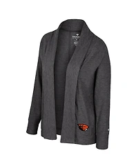 Colosseum Women's Charcoal Oregon State Beavers Dash Cardigan