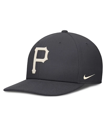 Nike Men's Anthracite Pittsburgh Pirates Statement Pro Snapback Hat