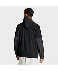Nike Men's Black Las Vegas Raiders Sideline Anorak Half-Zip Hoodie Jacket