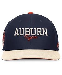 Nike Men's Orange/White Auburn Tigers Pro Legacy Script Snapback Hat
