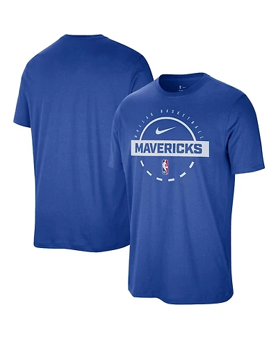 Nike Men's Royal Dallas Mavericks Authentic Practice T-Shirt
