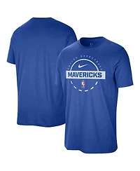 Nike Men's Royal Dallas Mavericks Authentic Practice T-Shirt