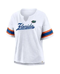 Fanatics Women's White Florida Gators Hometown Premium Script T-Shirt