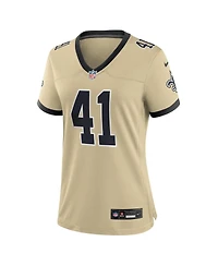 Nike Women's Alvin Kamara Gold New Orleans Saints Gameday Golds Alternate Game Player Jersey