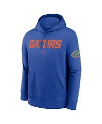 Jordan Men's Royal Florida Gators Nickname Club Fleece Pullover Hoodie