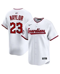 Nike Men's Bo Naylor White Cleveland Guardians Home Limited Player Jersey