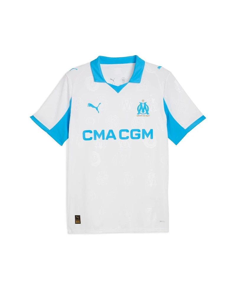 Puma Men's White Olympique Marseille 2025/26 Replica Home Jersey