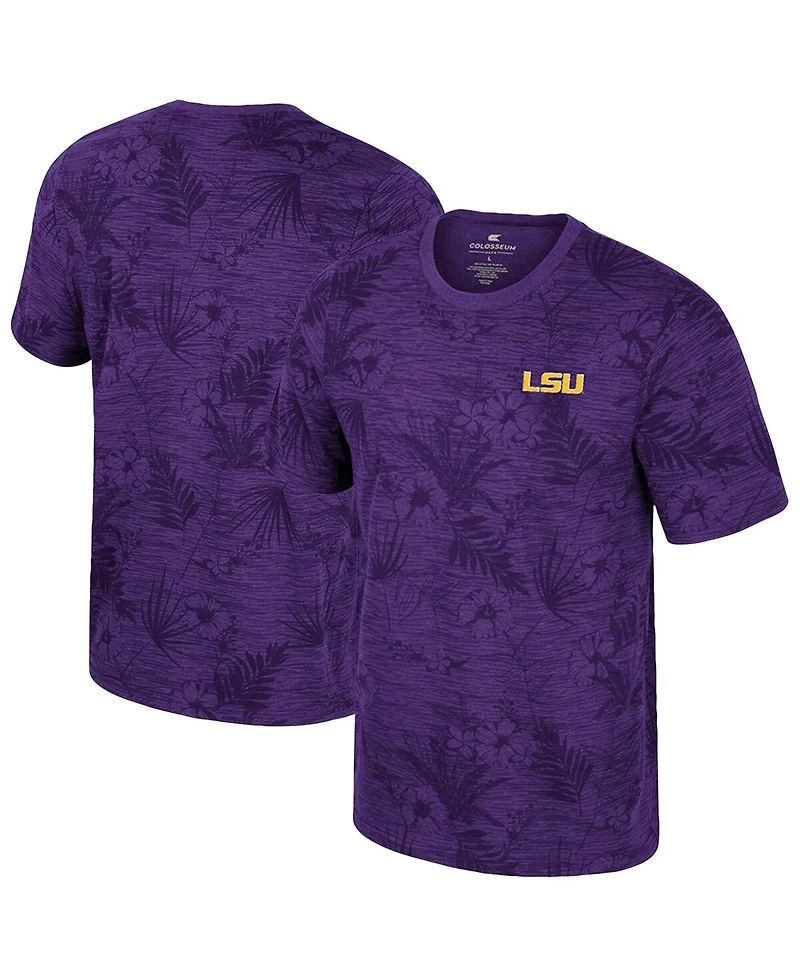 Colosseum Big Boys and Girls Purple Lsu Tigers Fern T-Shirt