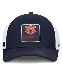 Nike Men's Navy Auburn Tigers 2025 On-Field Rise Engineered Dri-fit Trucker Adjustable Hat