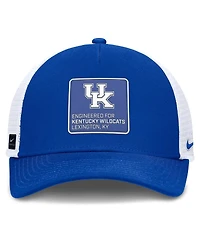 Nike Men's Royal/White Kentucky Wildcats 2025 On-Field Rise Engineered Trucker Adjustable Hat