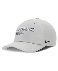 Nike Men's Gray Auburn Tigers 2025 On-Field Primetime Rise Dri-fit Adjustable Hat
