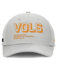 Nike Men's Gray Tennessee Volunteers 2025 Sideline Dust Pinched Rise Adjustable Hat
