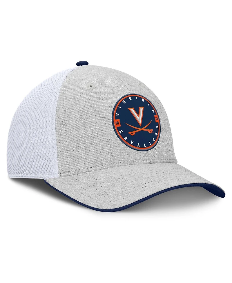 Fanatics Men's Heather Gray Virginia Cavaliers Trigger Flex Hat