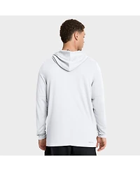 Nike Men's White Alabama Crimson Tide 2025 Sideline Performance Long Sleeve Hoodie T-Shirt