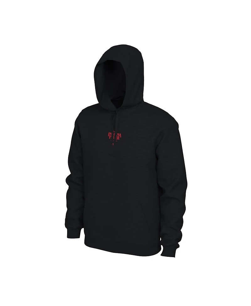 Nike Men's Black Indiana Fever Rebel Edition Collection Club Fleece Pullover Hoodie