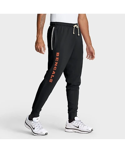 Nike Men's Black Cincinnati Bengals Sideline Standard Issue Ground Game Dri-fit Taper Pants