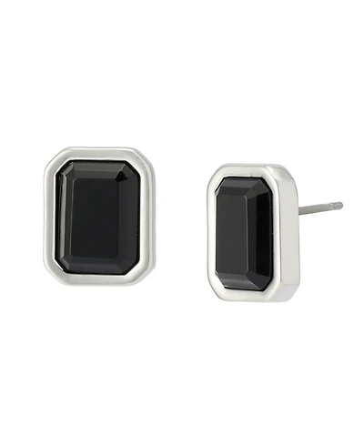 Steve Madden Faux Stone Gem Stud Earrings