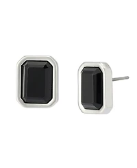 Steve Madden Faux Stone Gem Stud Earrings