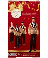 Barbie 2025 Holiday Ken Doll with Light Brown Hair
