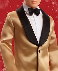Barbie 2025 Holiday Ken Doll- Black Hair