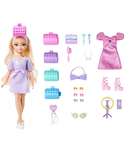 Barbie Dream Besties Get Ready with Barbie Malibu Doll and Accessories