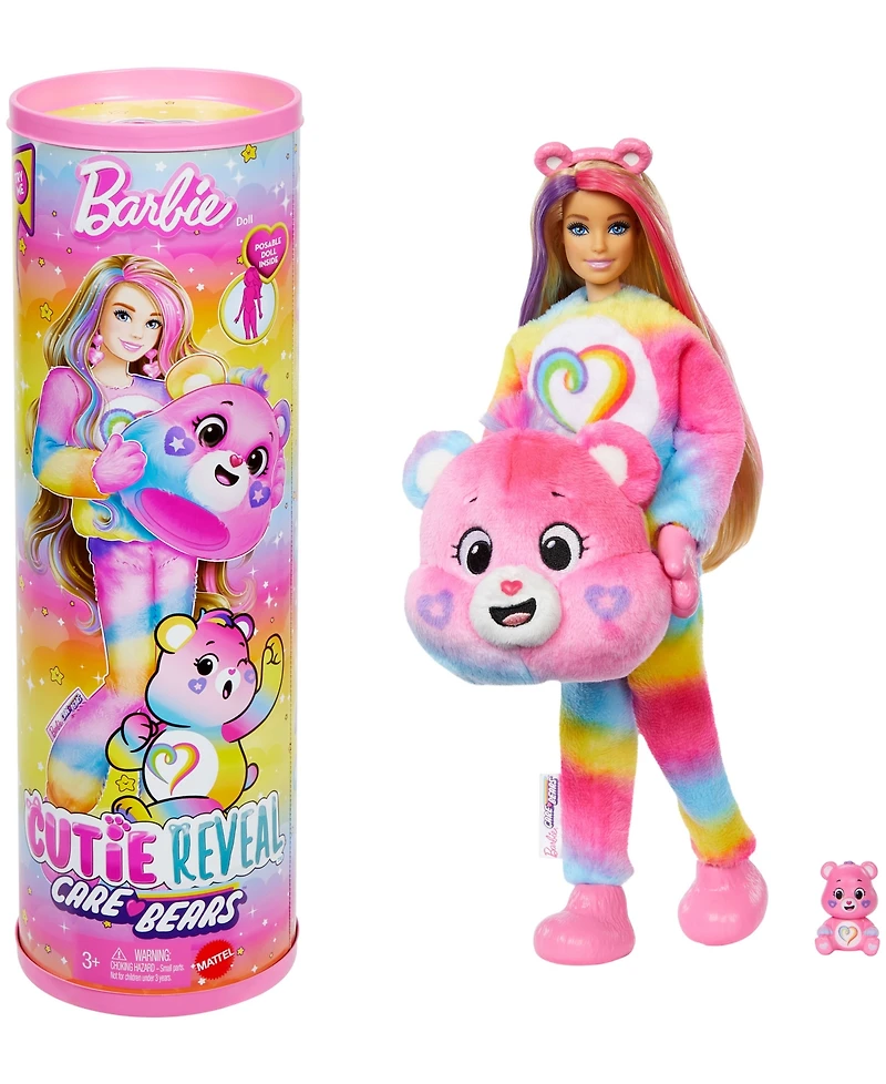 Barbie Cutie Reveal Care Bears Doll and Accessories