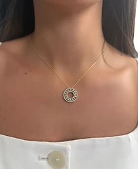 Le Vian Nude Diamond Open Circle 20" Pendant Necklace (1-5/8 ct. t.w.) in 14k Gold