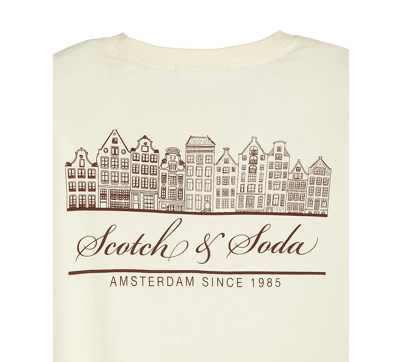 Scotch & Soda Men's Amsterdam Graphic Short Sleeve T-Shirt