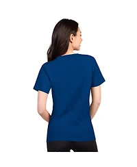G-iii 4Her by Carl Banks Women's Royal Indianapolis Colts Super-Slim Lightweight Winning Crew T-Shirt