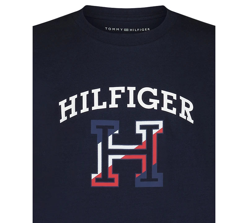 Tommy Hilfiger Big Boys S-xl Short Sleeve T-Shirt