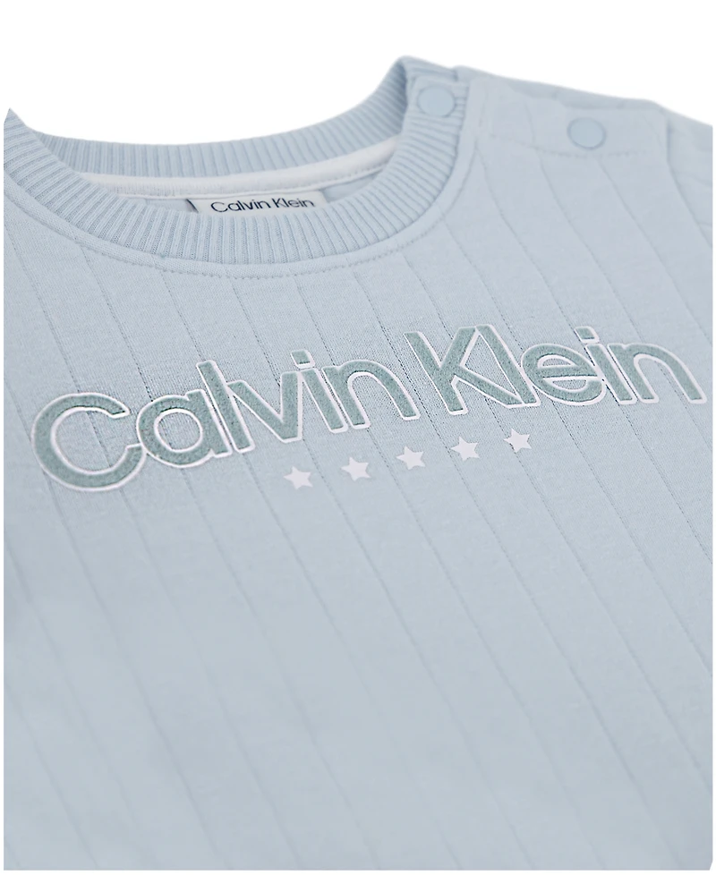 Calvin Klein Baby Boys 2-Piece T-Shirt and Joggers Set
