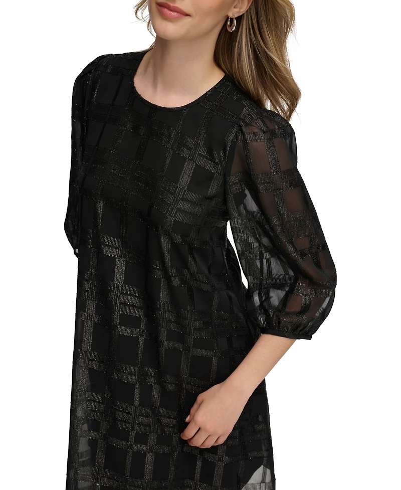 Calvin Klein Women's Crew Neck Shift Dress