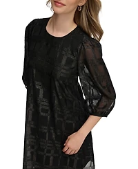 Calvin Klein Women's Crew Neck Shift Dress