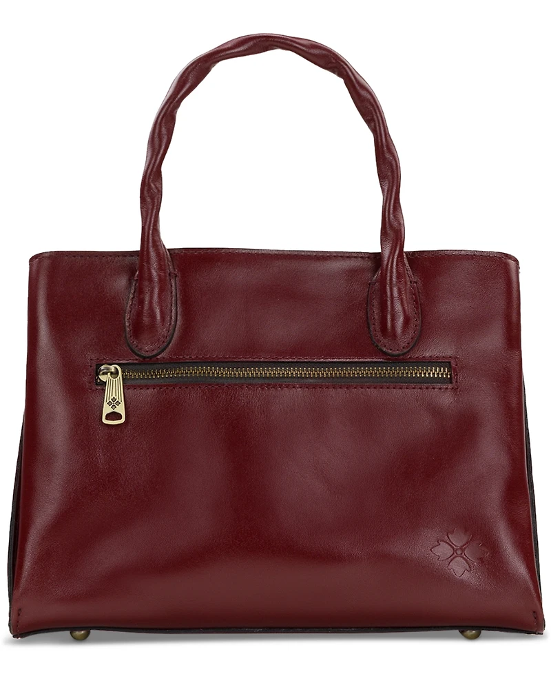 Patricia Nash Genovese Medium Leather Top Handle Bag