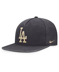Nike Men's Anthracite Los Angeles Dodgers Monotone Pro Adjustable Hat