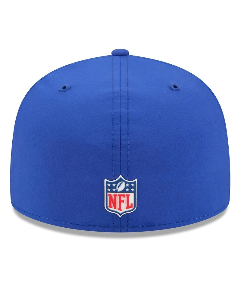 New Era Men's Royal Buffalo Bills 2025 Sideline 59FIFTY Fitted Hat