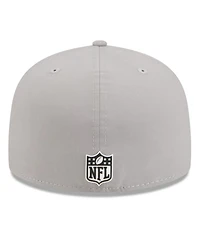 New Era Men's Gray Cincinnati Bengals 2025 Sideline 59FIFTY Fitted Hat