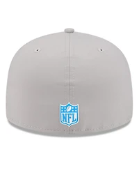 New Era Men's Gray Los Angeles Chargers 2025 Sideline 59FIFTY Fitted Hat