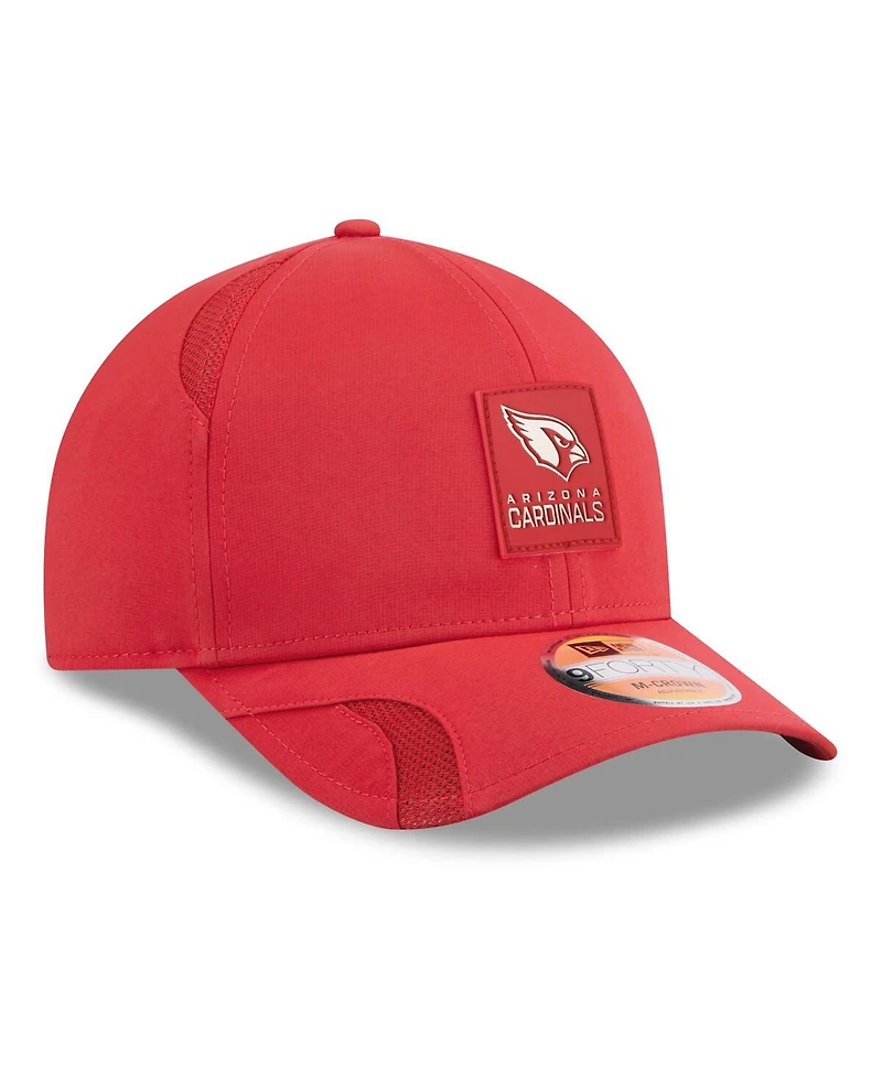 New Era Big Boys and Girls Cardinal Arizona Cardinals 2025 Sideline 9FORTY Adjustable Hat