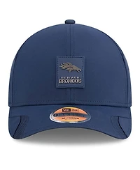 New Era Big Boys and Girls Navy Denver Broncos 2025 Sideline 9FORTY Adjustable Hat