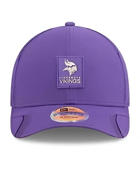 New Era Big Boys and Girls Purple Minnesota Vikings 2025 Sideline 9FORTY Adjustable Hat