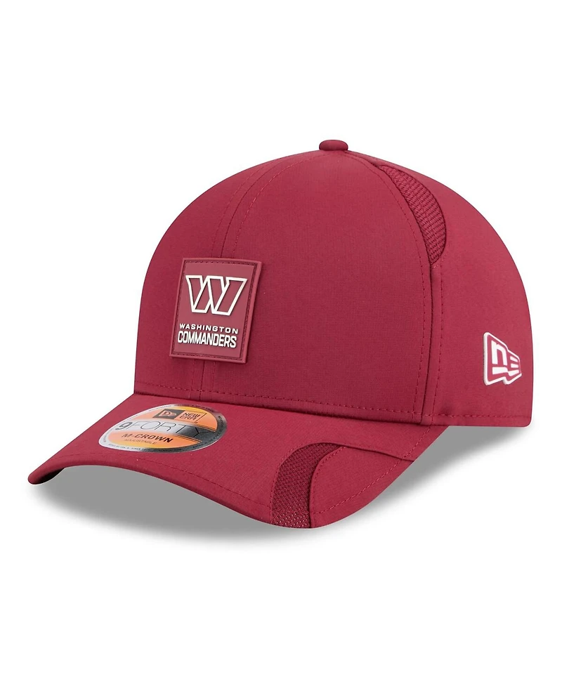 New Era Big Boys and Girls Burgundy Washington Commanders 2025 Sideline 9FORTY Adjustable Hat