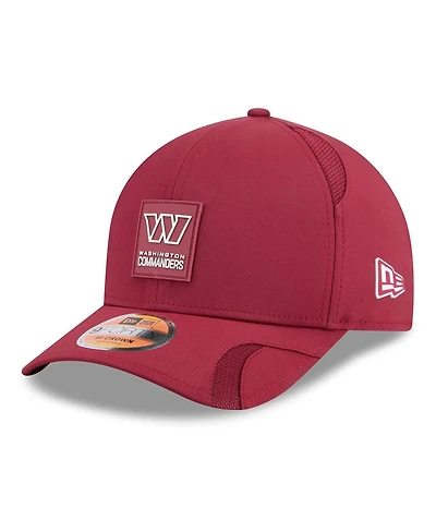 New Era Big Boys and Girls Burgundy Washington Commanders 2025 Sideline 9FORTY Adjustable Hat