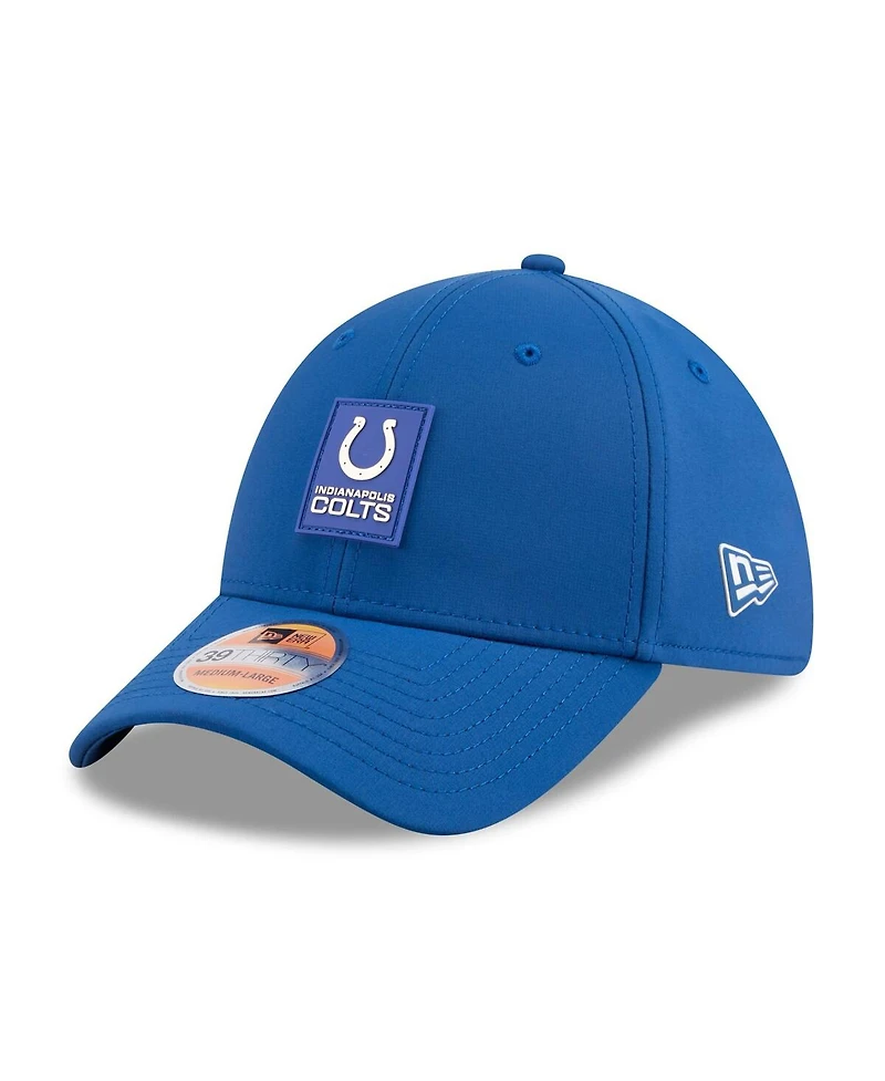 New Era Men's Royal Indianapolis Colts 2025 Sideline 39THIRTY Flex Hat