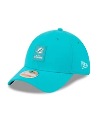 New Era Men's Aqua Miami Dolphins 2025 Sideline 39THIRTY Flex Hat