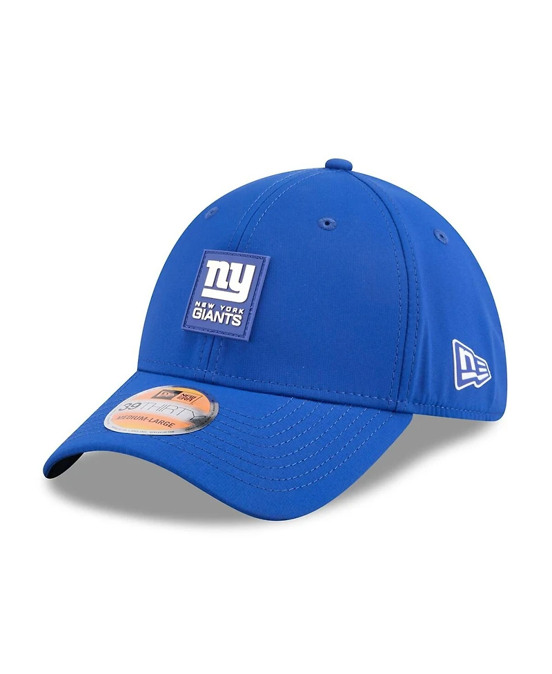 New Era Men's Royal York Giants 2025 Sideline 39THIRTY Flex Hat