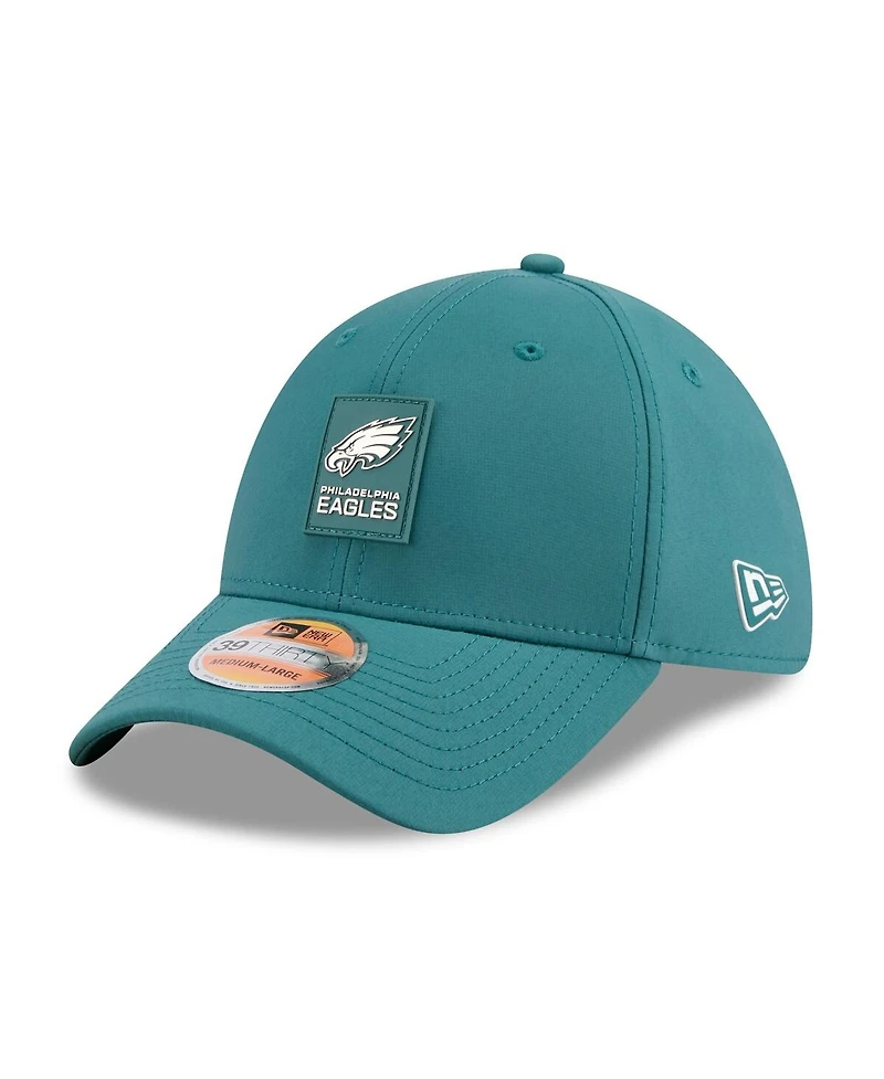 New Era Men's Midnight Green Philadelphia Eagles 2025 Sideline 39THIRTY Flex Hat