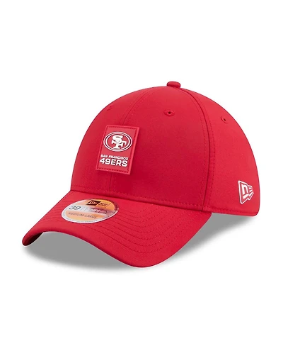 New Era Men's Scarlet San Francisco 49ers 2025 Sideline 39THIRTY Flex Hat